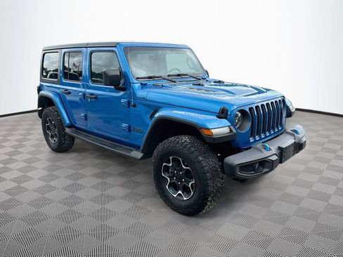 Used 2023 Jeep Wrangler Unlimited Rubicon 4xe w/ Cold Weather Group AWD/4WD image 4
