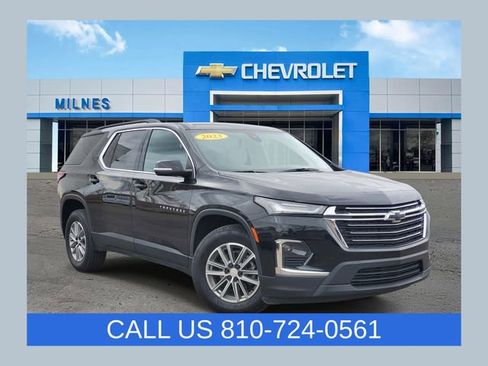 Certified 2023 Chevrolet Traverse LT w/ LPO, Floor Liner Package AWD/4WD image 1