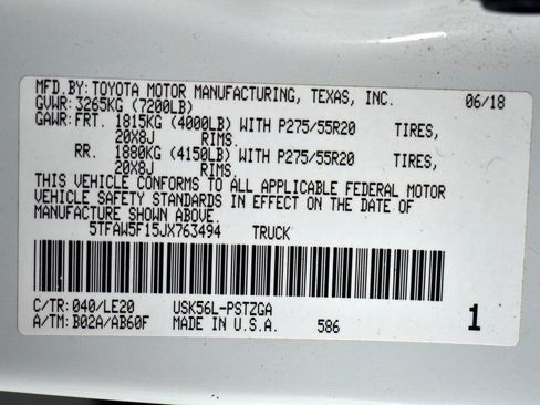 Used 2018 Toyota Tundra Platinum image 15