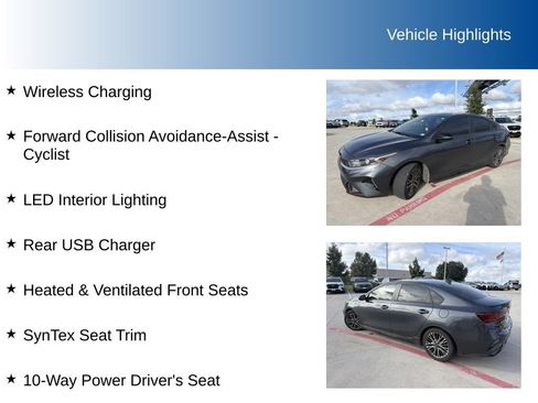 Used 2023 Kia Forte GT-Line w/ GT-Line Premium Package FWD image 6