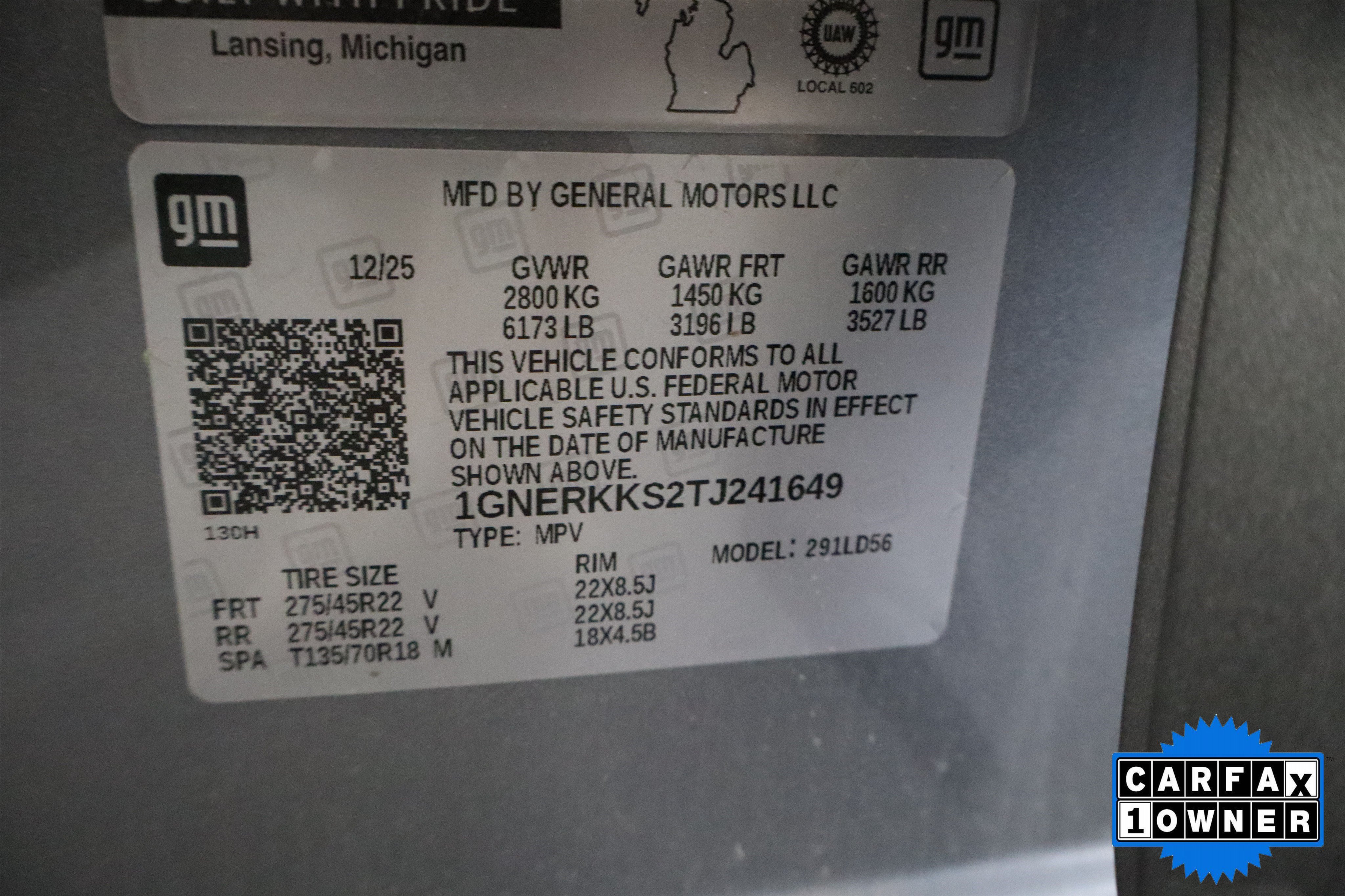 Used 2026 Chevrolet Traverse High Country w/ LPO, Floor Liner Package FWD image 37