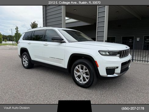 Used 2021 Jeep Grand Cherokee L Limited AWD/4WD image 1