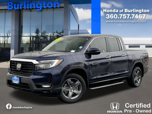 Certified 2022 Honda Ridgeline RTL-E image 1
