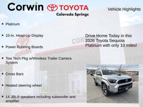 Used 2026 Toyota Sequoia Platinum image 7