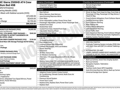 New 2026 GMC Sierra 2500 AT4 w/ AT4 Premium Plus Package AWD/4WD image 5