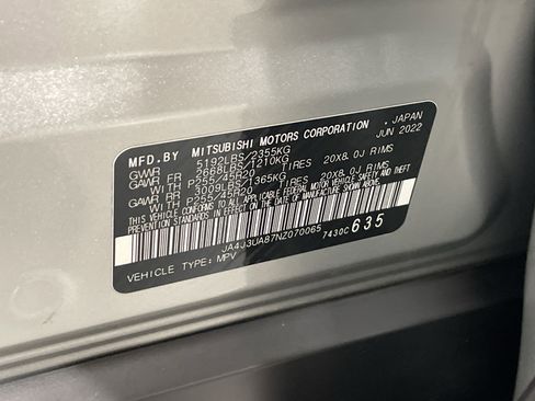 Used 2022 Mitsubishi Outlander SEL Black Edition image 36