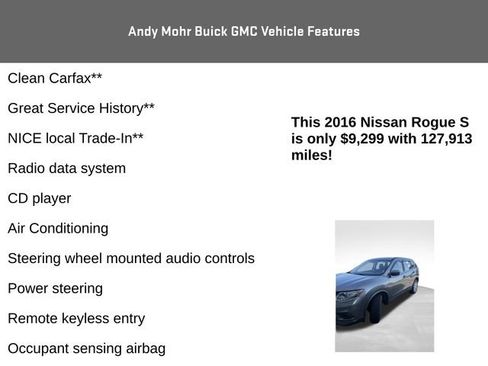 Used 2016 Nissan Rogue S FWD image 4
