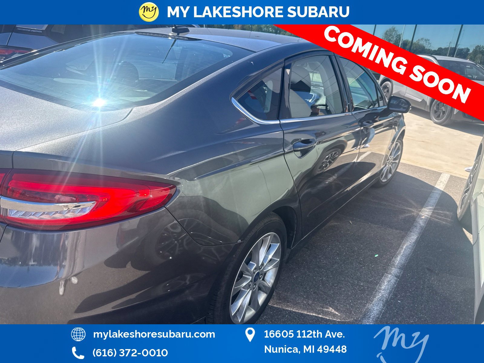 Used 2017 Ford Fusion SE w/ Fusion SE Technology Package FWD image 12
