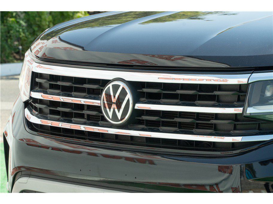 Used 2022 Volkswagen Atlas SE w/ Black Wheel Package FWD image 27