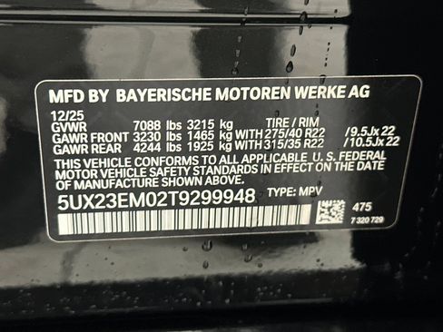 New 2026 BMW X7 xDrive40i w/ M Sport Package image 19