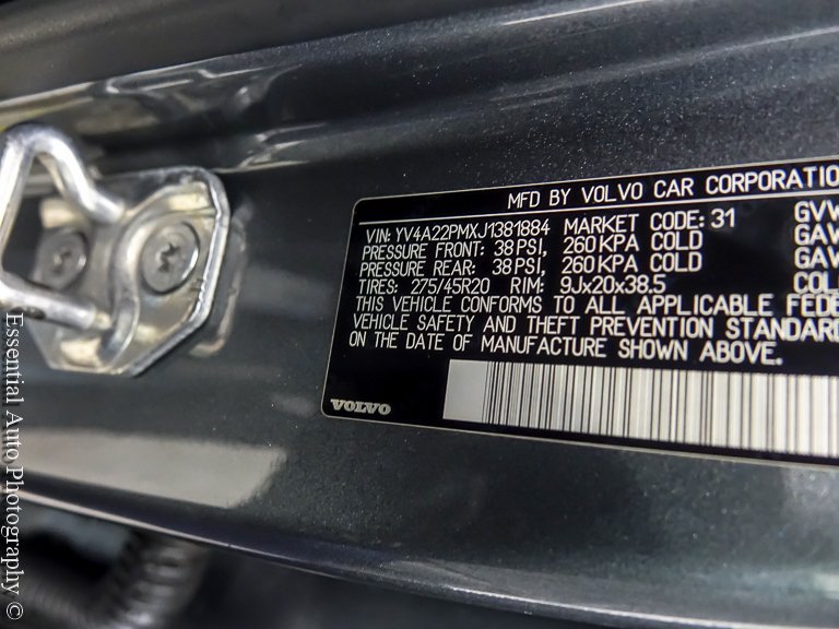 Used 2018 Volvo XC90 T6 R-Design w/ Protection Package AWD/4WD image 31