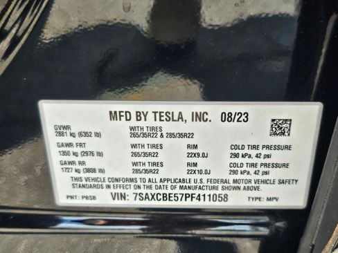 Used 2023 Tesla Model X AWD/4WD image 36