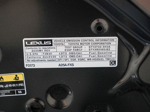 Used 2025 Lexus NX 350h AWD w/ Cold Area Package image 27