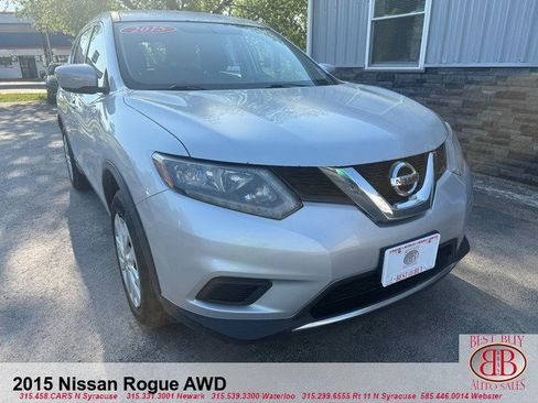Used 2015 Nissan Rogue S AWD/4WD image 1