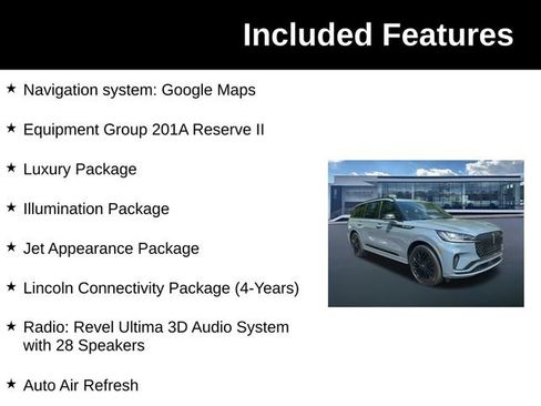 New 2026 Lincoln Aviator Reserve AWD/4WD image 6