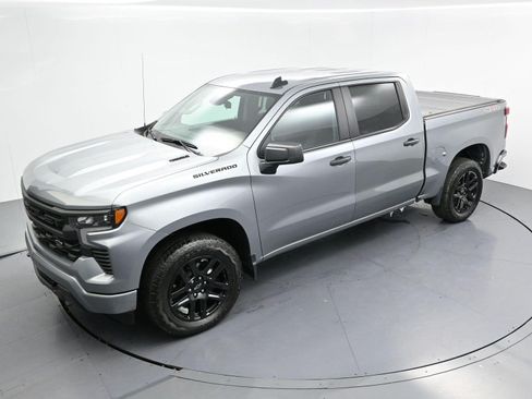 Used 2025 Chevrolet Silverado 1500 Custom w/ Turbomax Blackout Package AWD/4WD image 37