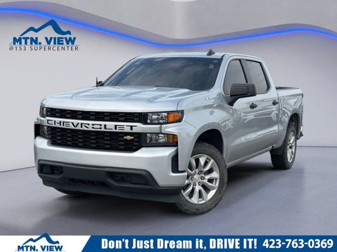 Used 2021 Chevrolet Silverado 1500 Custom RWD image 1