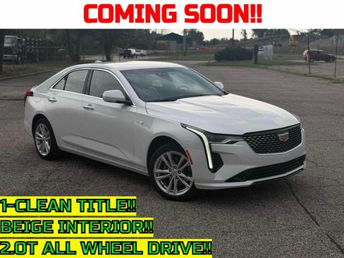 Used 2023 Cadillac CT4 Luxury w/ Cold Weather Package AWD/4WD image 1