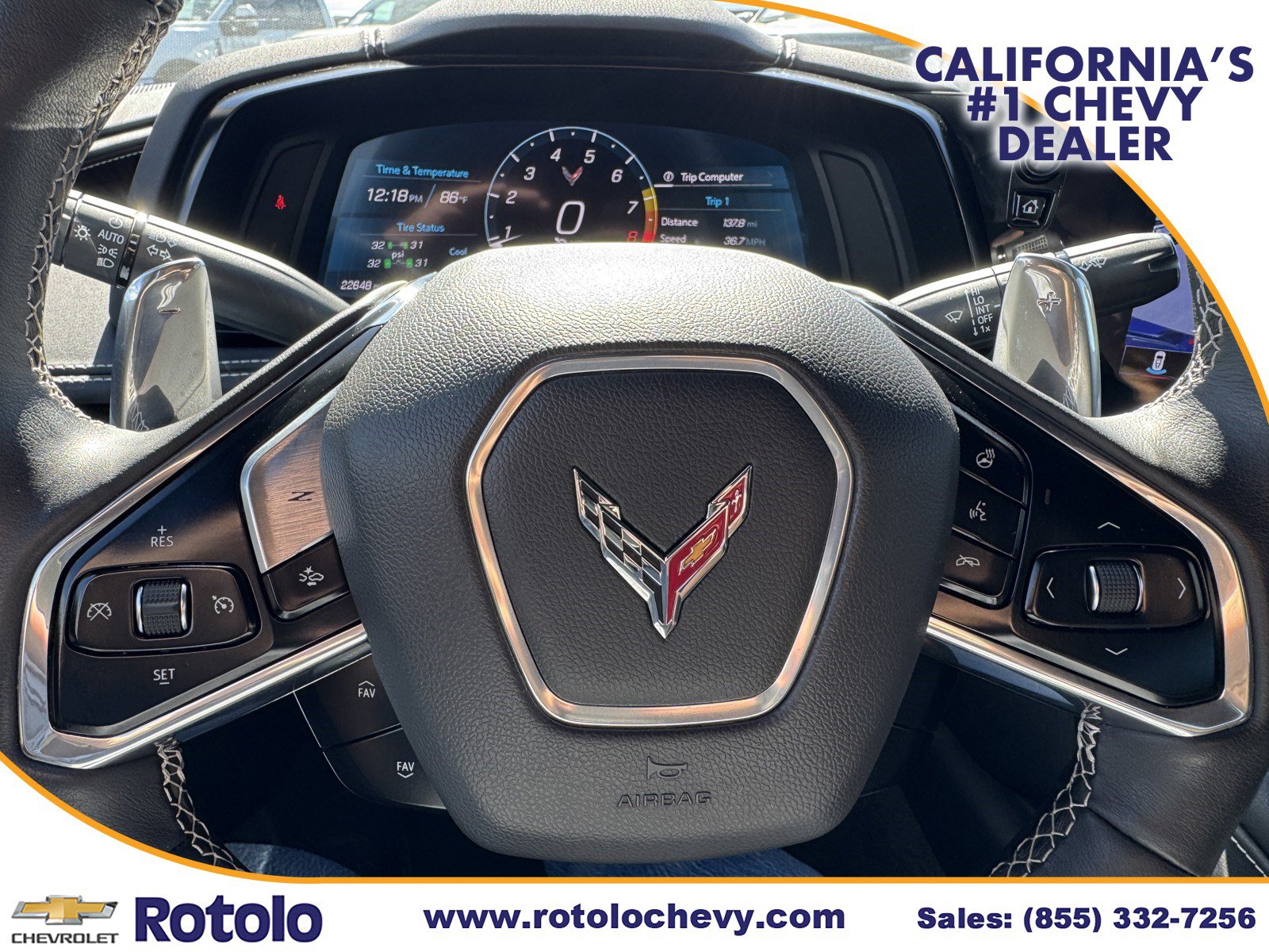 Used 2024 Chevrolet Corvette Z06 w/ Battery Protection Package RWD image 26