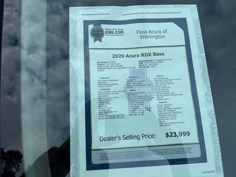 Used 2020 Acura RDX FWD image 33