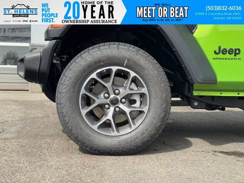 New 2025 Jeep Wrangler Sport S AWD/4WD image 14