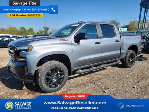 Used 2021 Chevrolet Silverado 1500 LT Trail Boss w/ Bed Protection Package AWD/4WD image 1