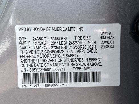 Used 2019 Acura MDX FWD w/ Technology Package image 35