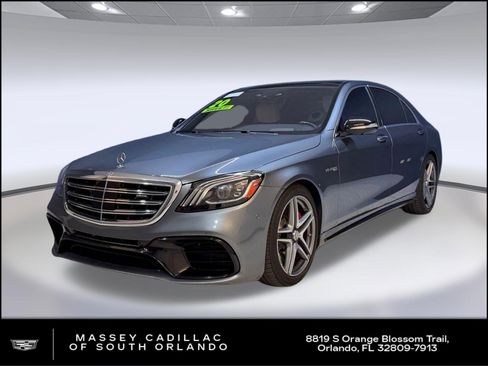 Used 2020 Mercedes-Benz S 63 AMG 4MATIC Sedan image 1