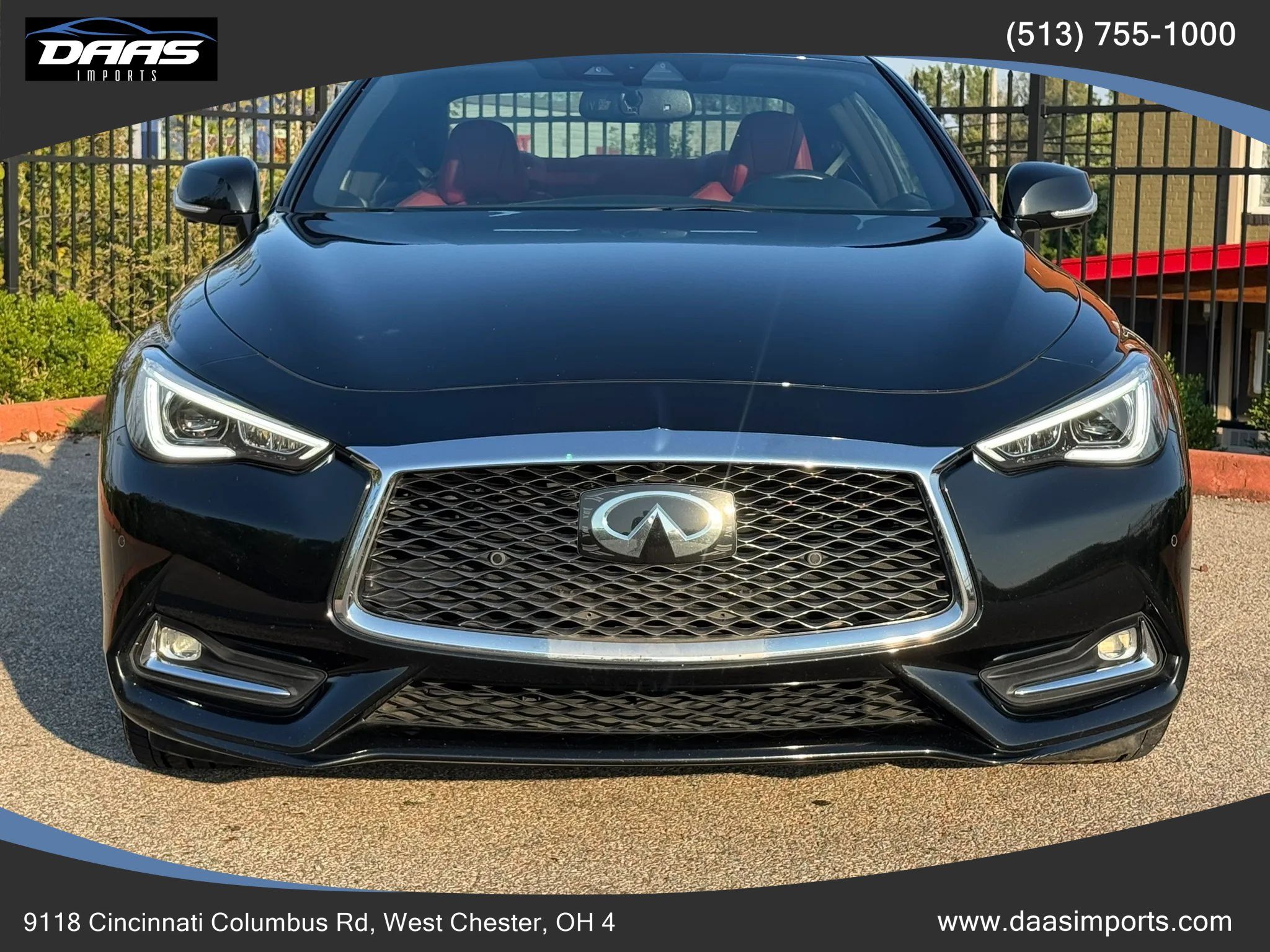 Used 2018 INFINITI Q60 Red Sport 400 w/ Pro Active Package AWD/4WD image 3