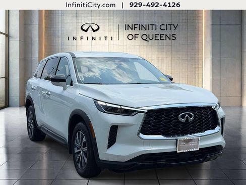 Used 2025 INFINITI QX60 Pure w/ Cargo Package AWD/4WD image 1