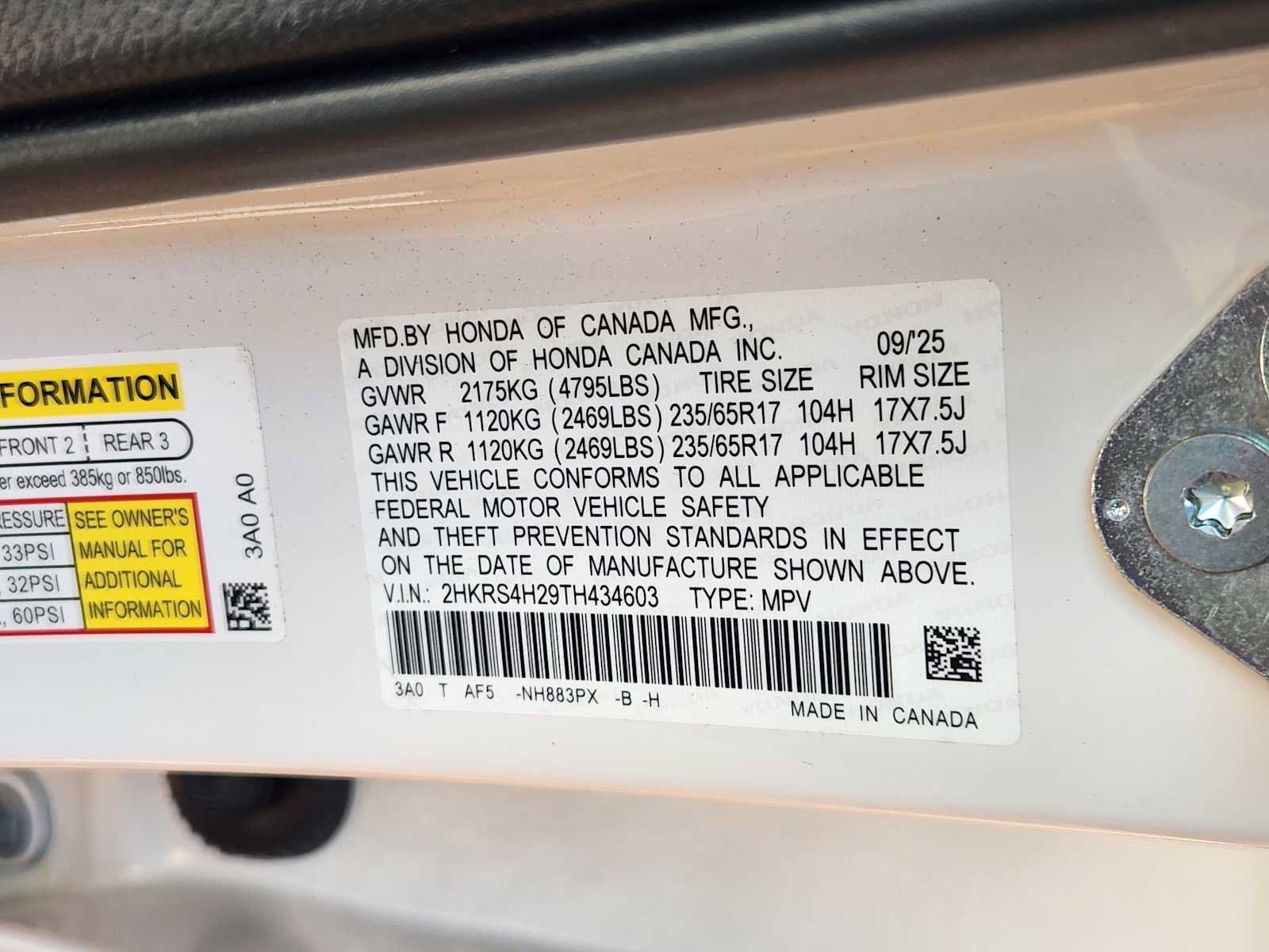 Used 2026 Honda CR-V LX image 32