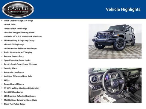 Used 2022 Jeep Wrangler Unlimited Sport AWD/4WD image 8