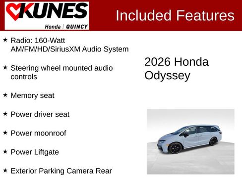 New 2026 Honda Odyssey Sport-L image 2