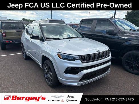 Certified 2025 Jeep Compass Limited w/ High Altitude Package AWD/4WD image 1