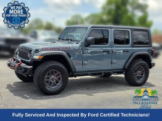 Used 2024 Jeep Wrangler Unlimited Rubicon w/ Technology Group AWD/4WD 360° Tour