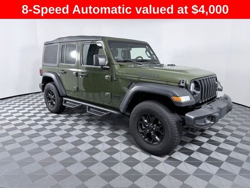 Used 2022 Jeep Wrangler Unlimited Sport image 2