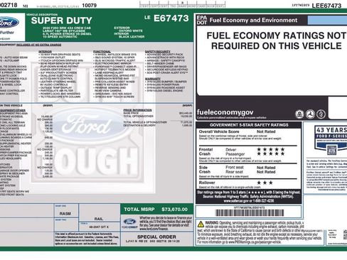 Used 2020 Ford F250 Lariat w/ Lariat Ultimate Package image 4