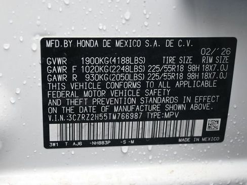 New 2026 Honda HR-V Sport image 3