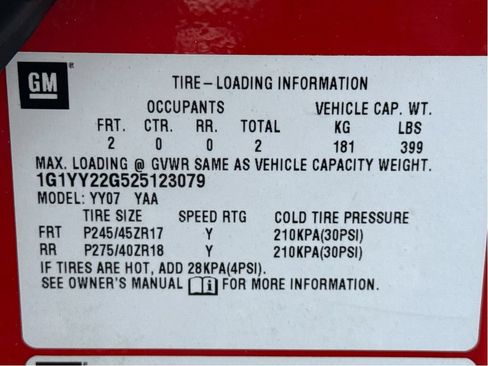 Used 2002 Chevrolet Corvette Coupe w/ Preferred Equipment Group2 RWD image 23