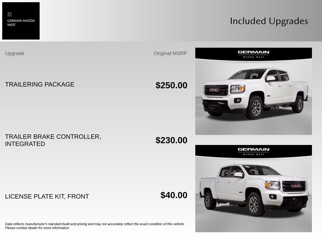 Used 2020 GMC Canyon All Terrain w/ Trailering Package AWD/4WD image 9