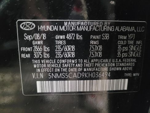 Used 2019 Hyundai Santa Fe AWD image 33