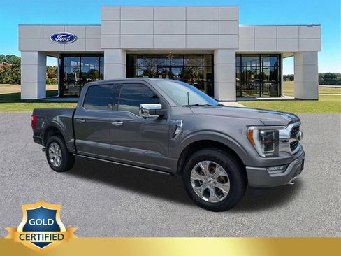 Certified 2022 Ford F150 Platinum w/ Equipment Group 701A High AWD/4WD image 1