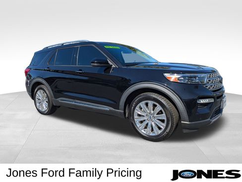 Used 2020 Ford Explorer Limited w/ Class III Trailer Tow Package RWD image 3
