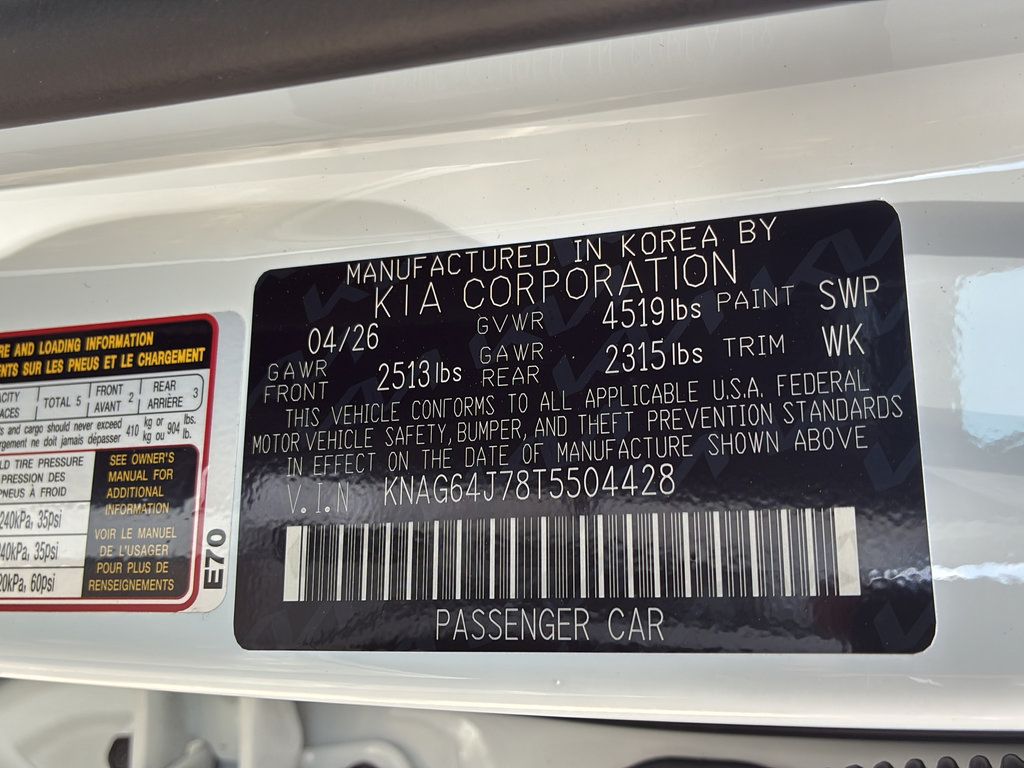 New 2026 Kia K5 GT-Line AWD/4WD image 38
