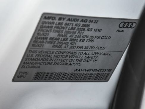 Used 2022 Audi Q8 Premium AWD/4WD image 23