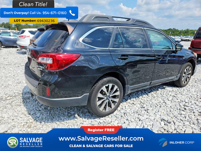 Used 2017 Subaru Outback 2.5i Limited AWD/4WD image 4