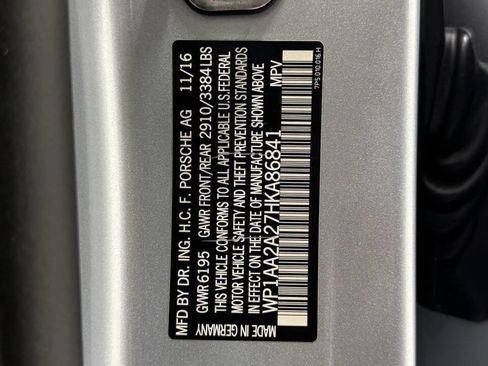 Used 2017 Porsche Cayenne Platinum Edition image 39