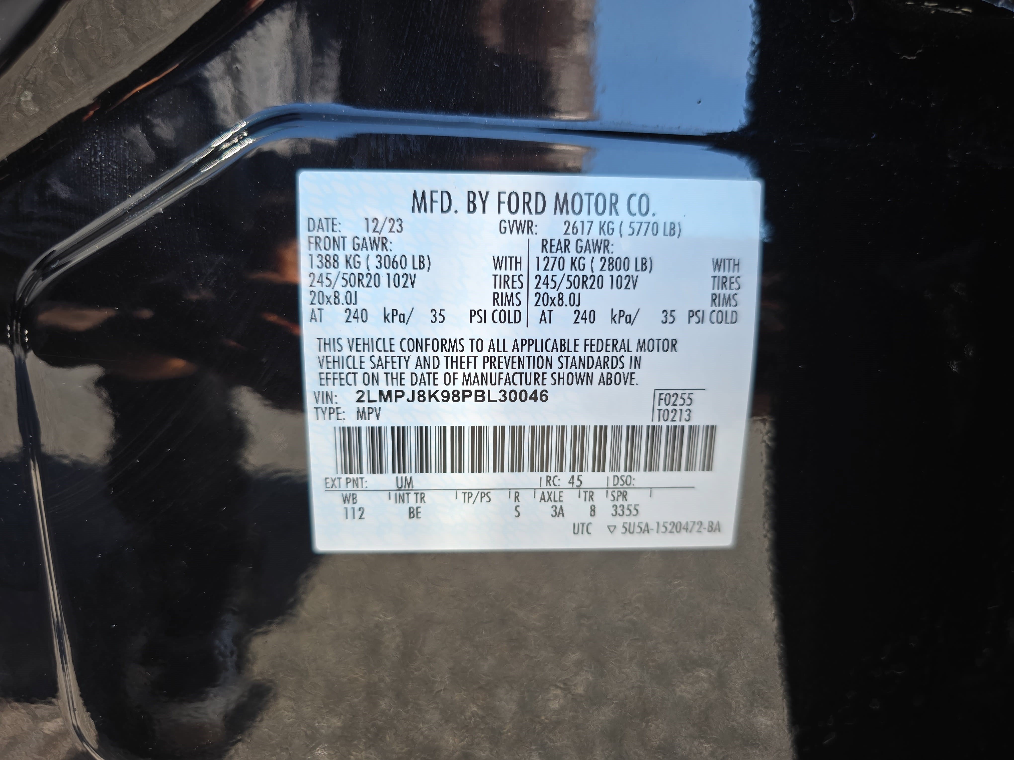Certified 2023 Lincoln Nautilus Reserve AWD/4WD image 35