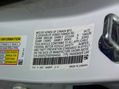 Used 2023 Honda Civic Sport image 40