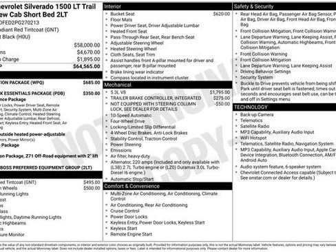 Certified 2023 Chevrolet Silverado 1500 LT Trail Boss w/ Protection Package AWD/4WD image 6